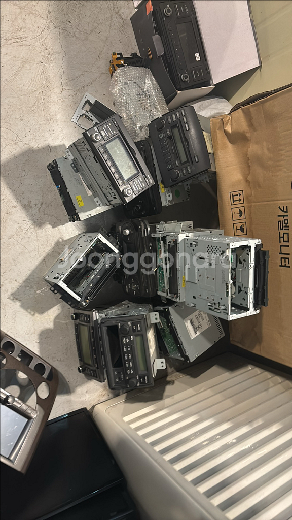 자동차 오디오 시스템 부품 세트--0