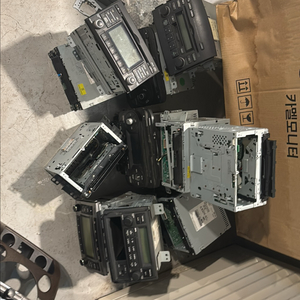 자동차 오디오 시스템 부품 세트