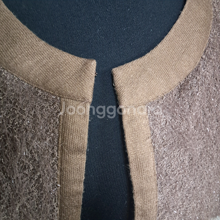 잇미샤 브라운 펄 가디건 44~55(상태상급)--3