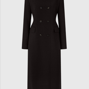 ORR 오르 캐롤린 보트넥 드레스 다크브라운 M 택달린 새상품