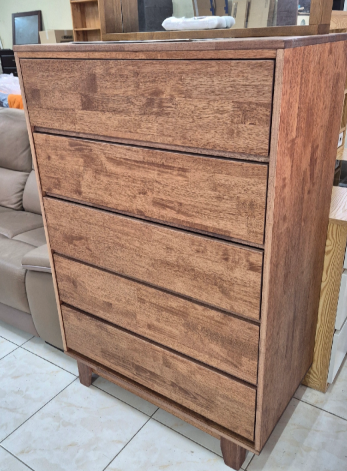 신상 원목 네부도 친환경원목5단 서랍장--0