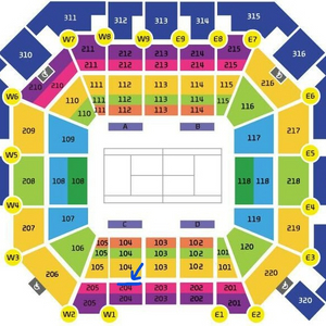 (정가이하양도)현대카드 슈퍼매치 야닉시너 알카라스 스탠다드A 2매