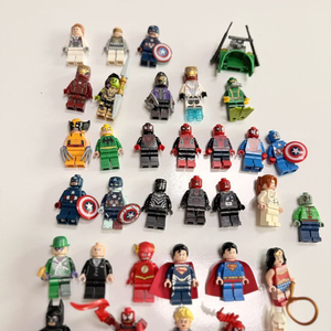 DC/캡틴아메리카 미니피규어 세트