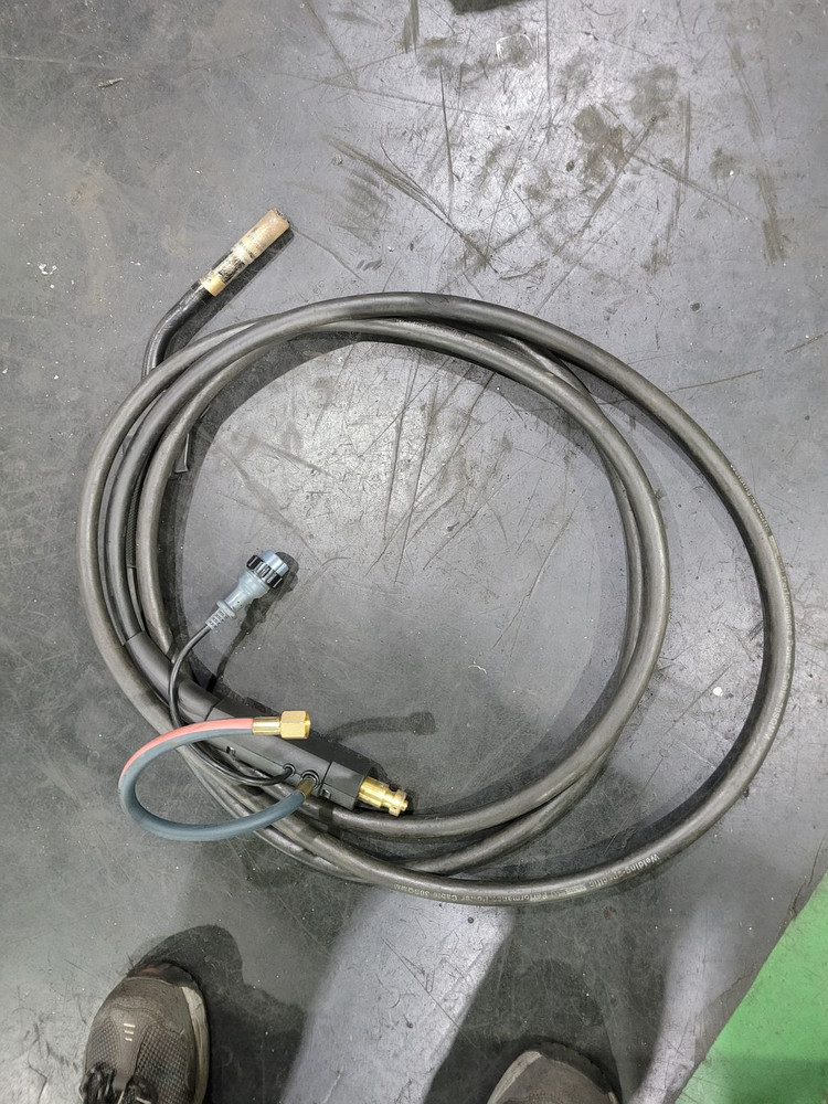 CO2/MAG 용접기 350A, 효성중공업 94년식 입니다. 선길이 약5m정도 입니다.--7