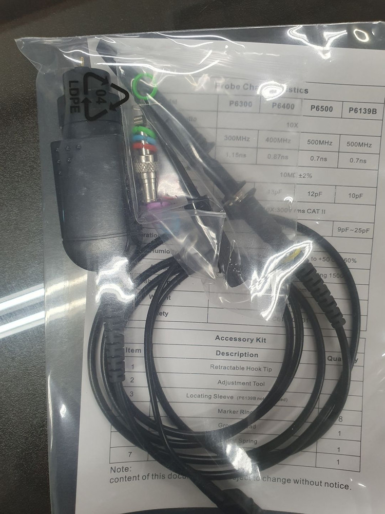 오실로스코프 프로브 P6600 10X 판매합니다. 이미지