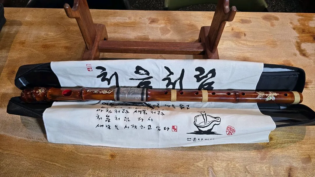동양 쌍골죽 산조대금 (최고급형) 이미지