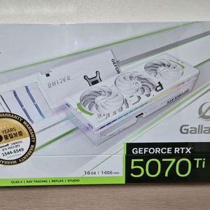 미개봉) 만리 RTX 5070 Ti 화이트 가야르도 갈라도 새제품 (무상AS 3년) 5070ti