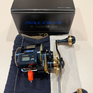 다이와 21 솔티가 IC 100PL-DH 직수 SLPW 핸들튠
