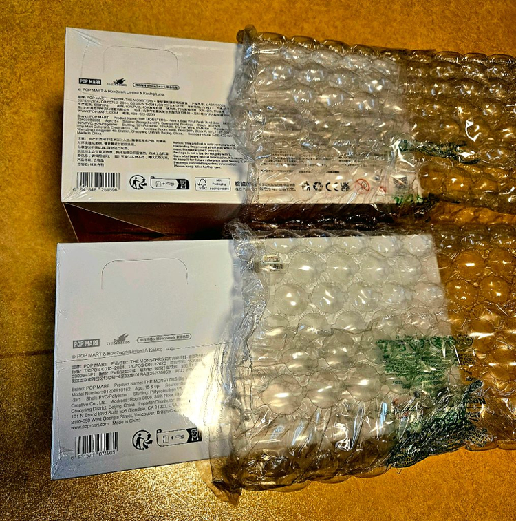 [미개봉/택포]팝마트 라부부 인형키링 2박스 일괄 판매합니다 이미지