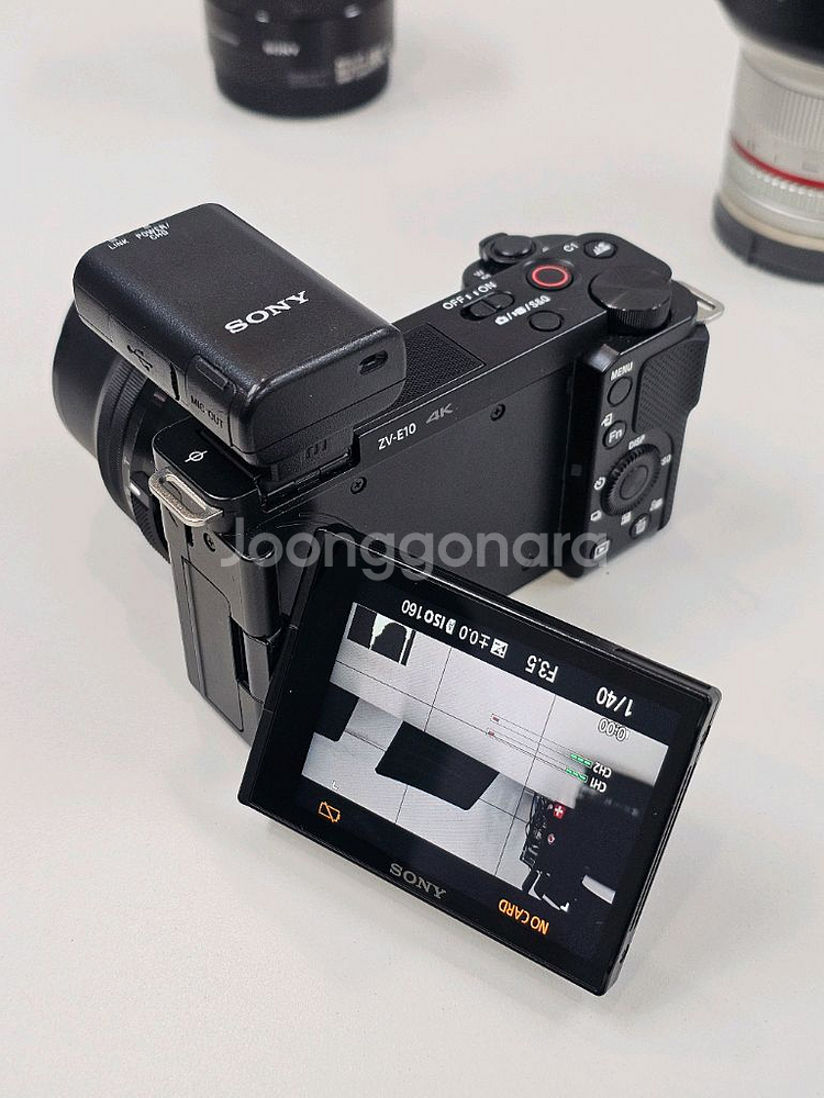 미러리스 카메라 + 렌즈 4종 세트--7