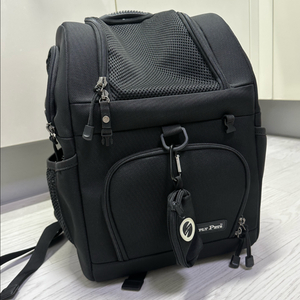 강아지 이동가방 / 심플리펫 백팩 확장형 블랙