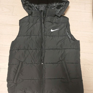 나이키 후드 패딩 조끼