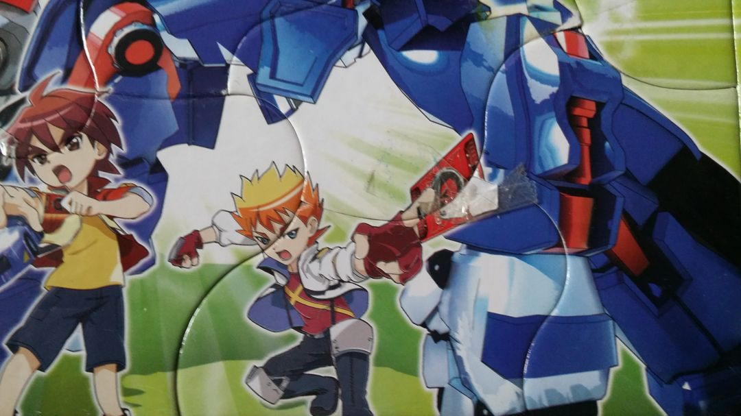 퍼즐 맞추기 뽀로로, 프리, 시크릿쥬쥬, 쿵후팬더, 인어공주, 뽀로로, 코코몽(일괄 총 7개), 터닝 메카드 가방--4