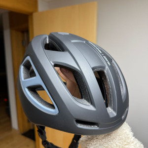 크랭크 벨로체 블랙 L 자전거 헬멧