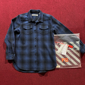 오프화이트 16FW 플란넬 체크 셔츠 [M] 이미지