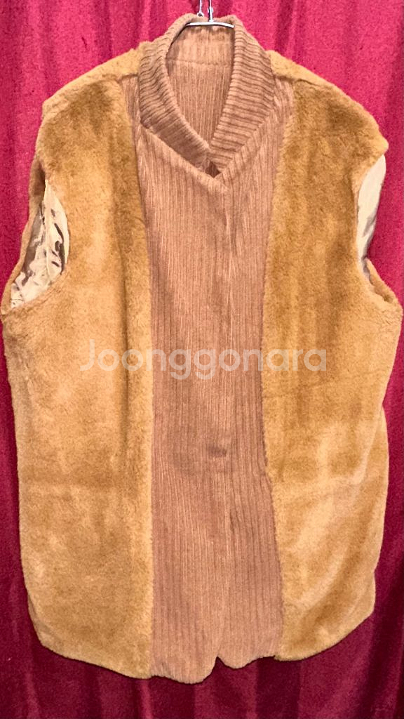 센치 코듀로이 박스핏 기모 자켓 FREE--3