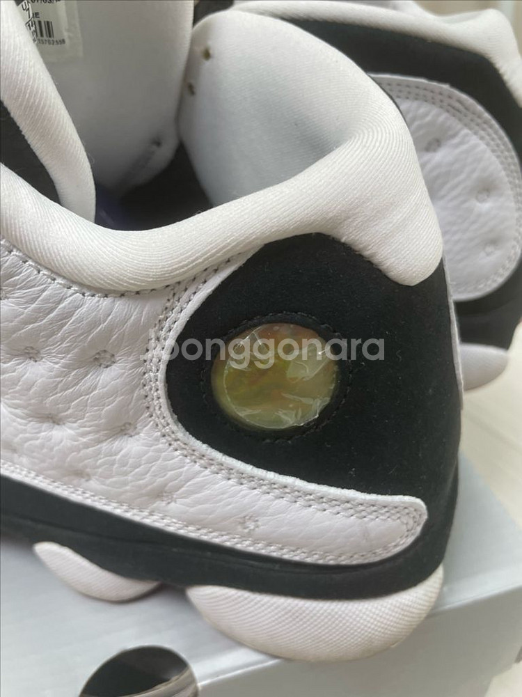 조던13 히갓입니다 18년도 레트로버전입니다 260--3