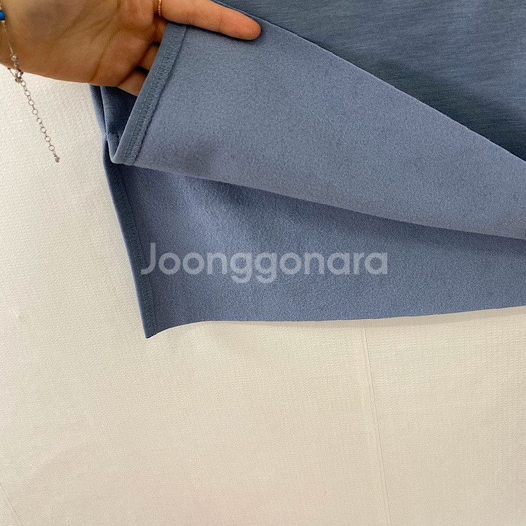 가을 겨울 밴딩 트임 h라인 기모 스커트 롱스커트 치마--5