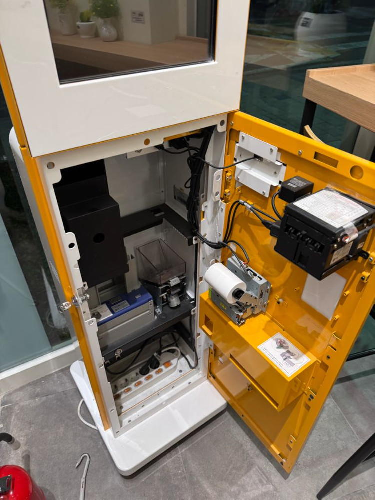 [키오스크] Hanasis KH215B(스탠드) 카드/현금 겸용--1