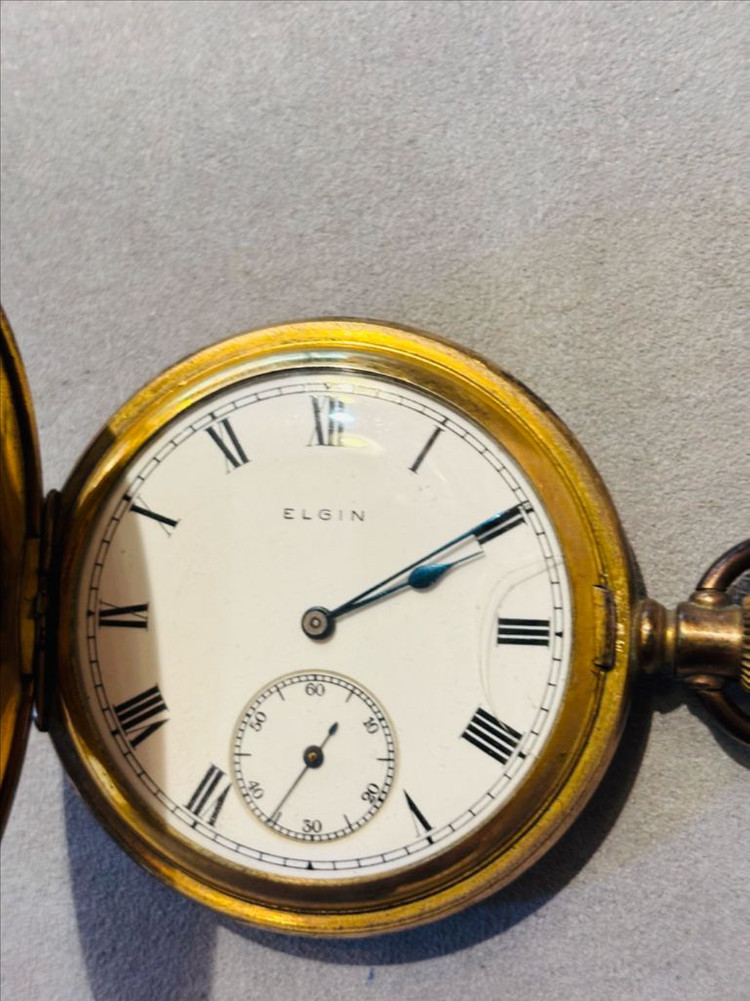 엘진 Elgin 빈티지 회중시계 이미지