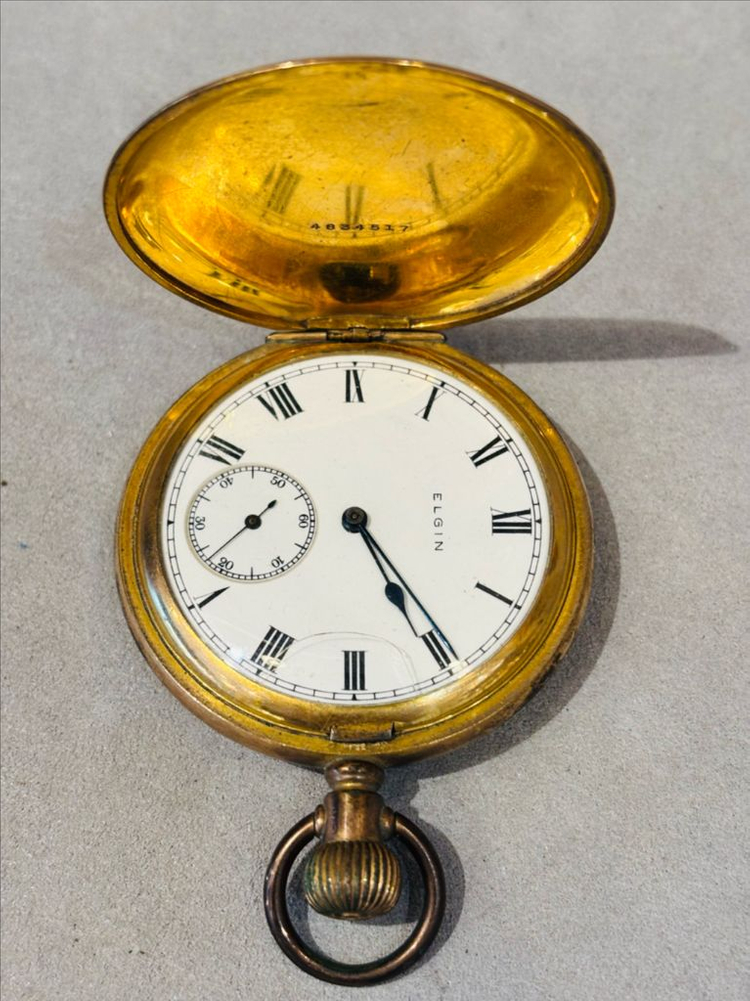 엘진 Elgin 빈티지 회중시계 이미지