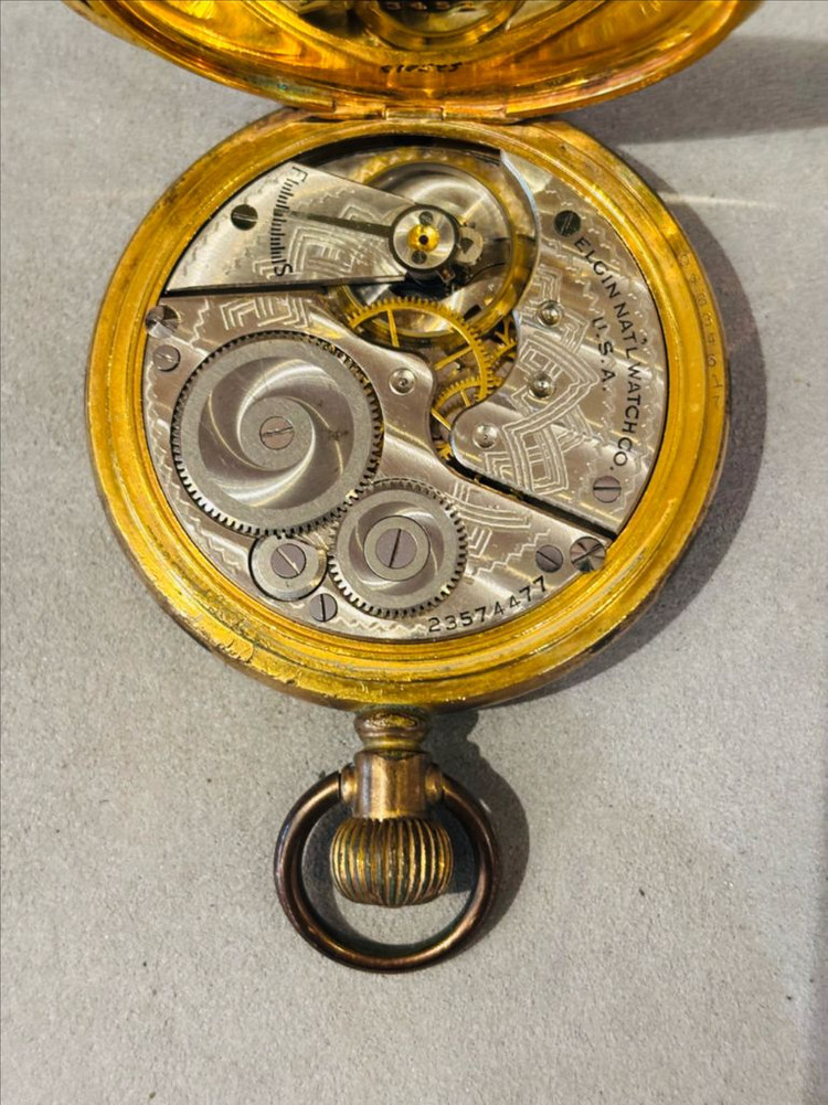 엘진 Elgin 빈티지 회중시계 이미지