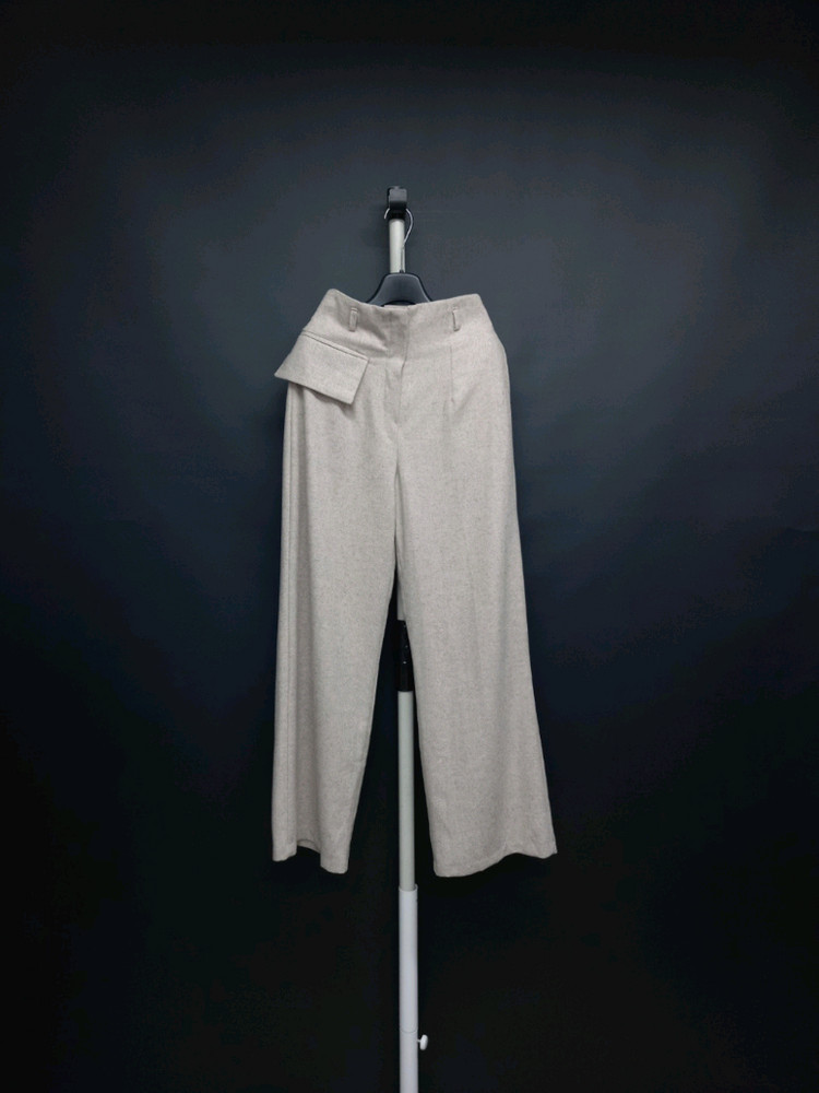 새 더블스텐다드 춘추동 하이웨스트 와이드핏 팬츠 44--0