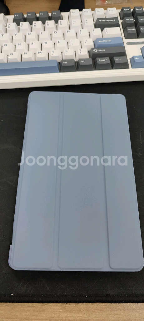 환불가능)A7 Lite 라벤더 북커버 +펜(새제품)--1