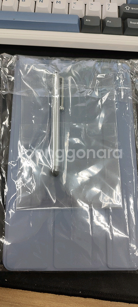 환불가능)A7 Lite 라벤더 북커버 +펜(새제품)--3