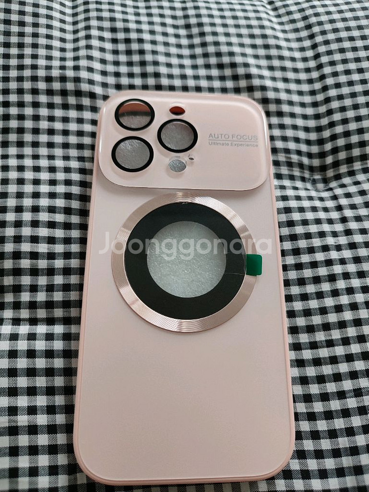 환불가능)아이폰 16 Pro 핑크 케이스 (새상품)--0