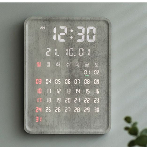 플라이토 포시즌 LED 벽시계 미사용품