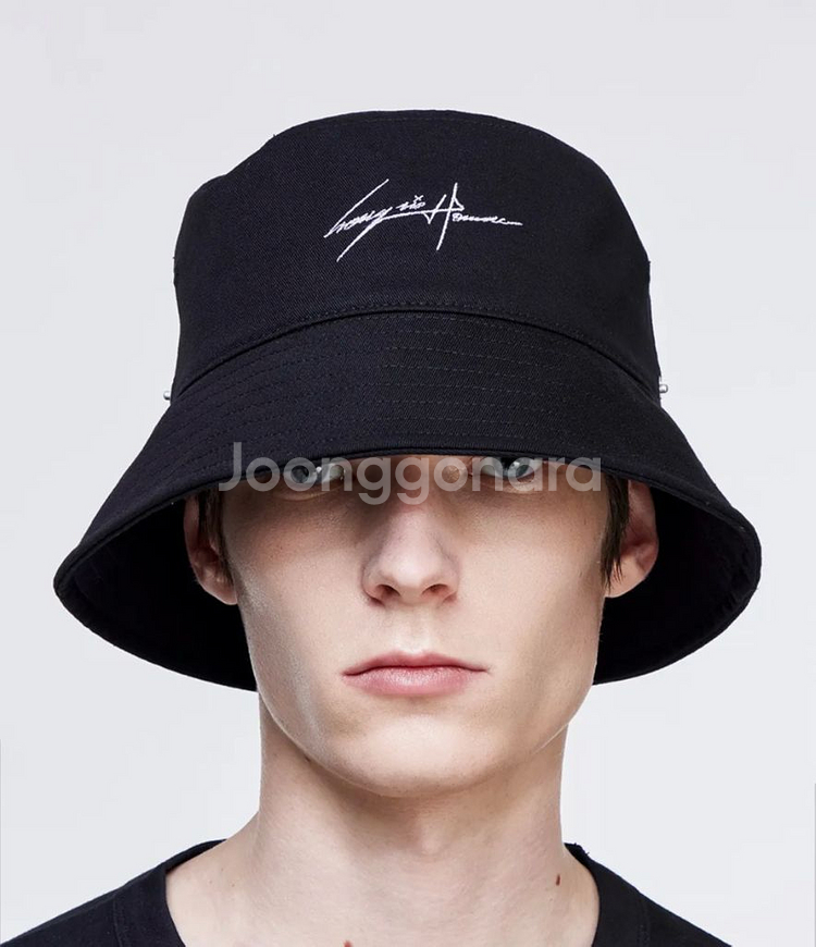 송지오옴므 2025 s/s 한정판 버킷햇 블랙 새거 원가양도--0