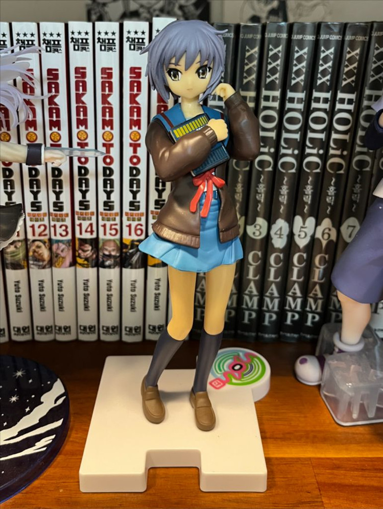 [오늘만 가격내림] 고전 미소녀 스즈미야 하루히의 우울 나가토 유키 엑스트라 피규어--1