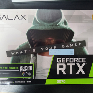 갤럭스 RTX 3070 EX BLACK 그래픽카드