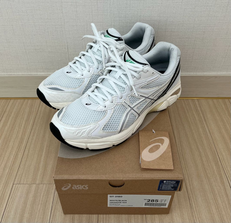 [285] 아식스 GT-2160 화이트 블랙--1