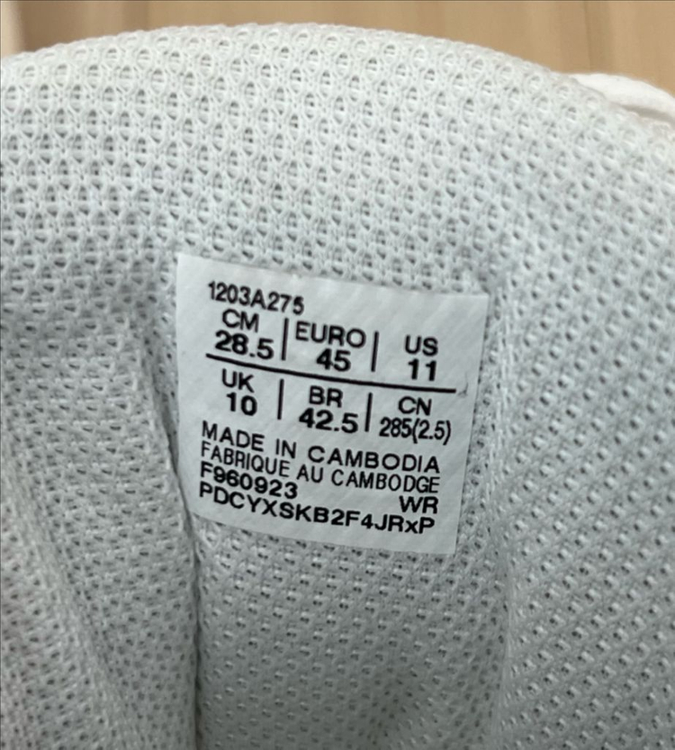 [285] 아식스 GT-2160 화이트 블랙--7