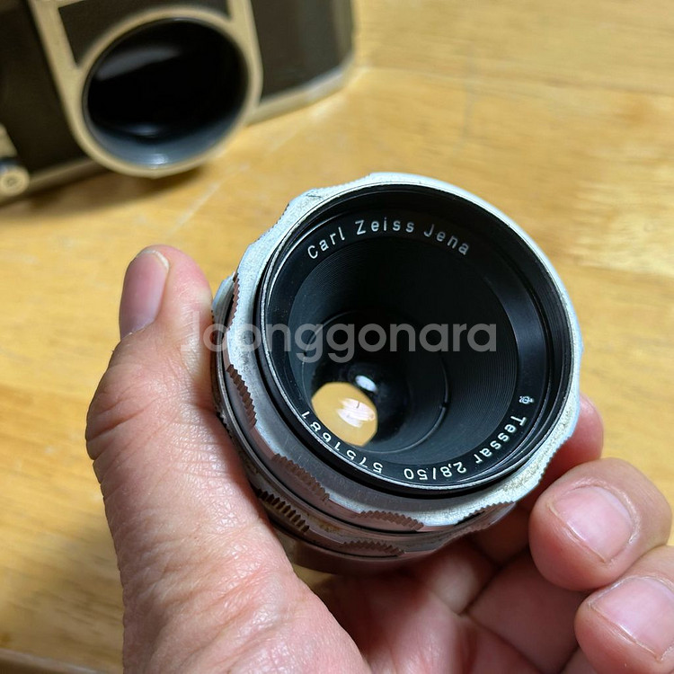 Contax FB + Carl Zeiss Jena Tessar 50mm f/2.8--7