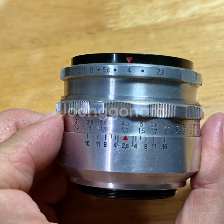 Contax FB + Carl Zeiss Jena Tessar 50mm f/2.8--8