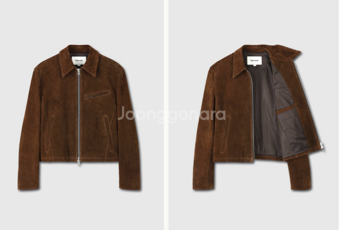 토니웩 23FW 스웨이드 자켓 L--0