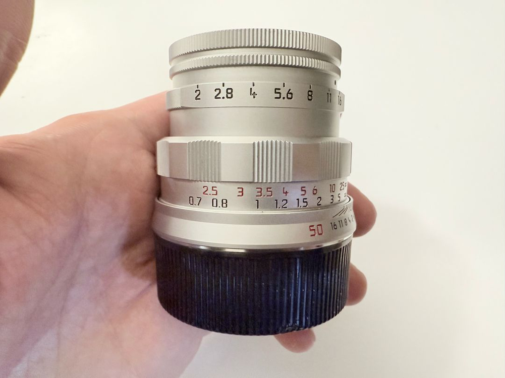라이카 50주년 리지드 복각 50mm f2 주미크론 / 이미지