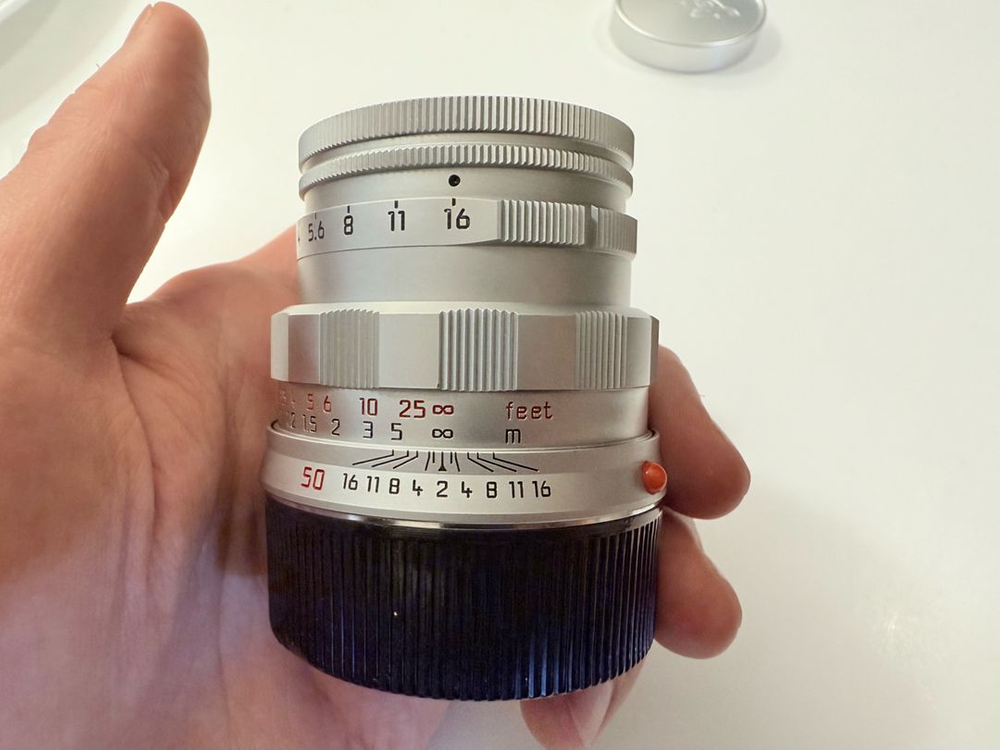 라이카 50주년 리지드 복각 50mm f2 주미크론 / 이미지