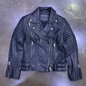 올세인츠 파핀 소가죽 바이커 라이더자켓 32 이미지