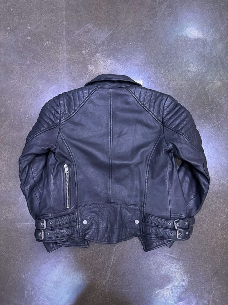 올세인츠 파핀 소가죽 바이커 라이더자켓 32 이미지