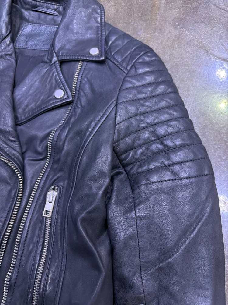 올세인츠 파핀 소가죽 바이커 라이더자켓 32 이미지