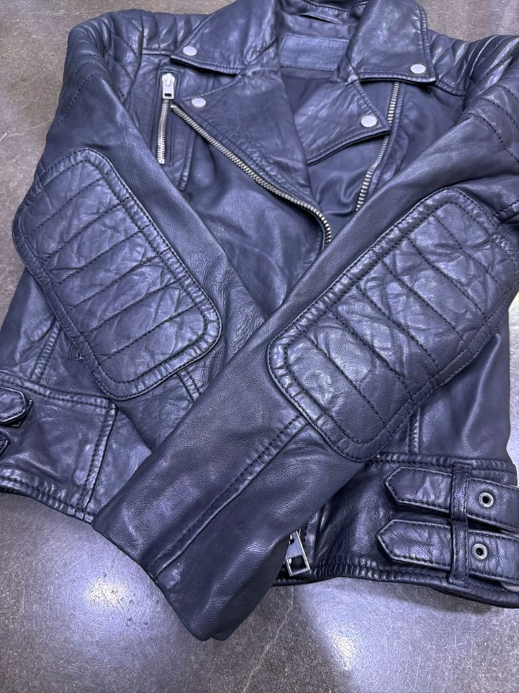 올세인츠 파핀 소가죽 바이커 라이더자켓 32 이미지