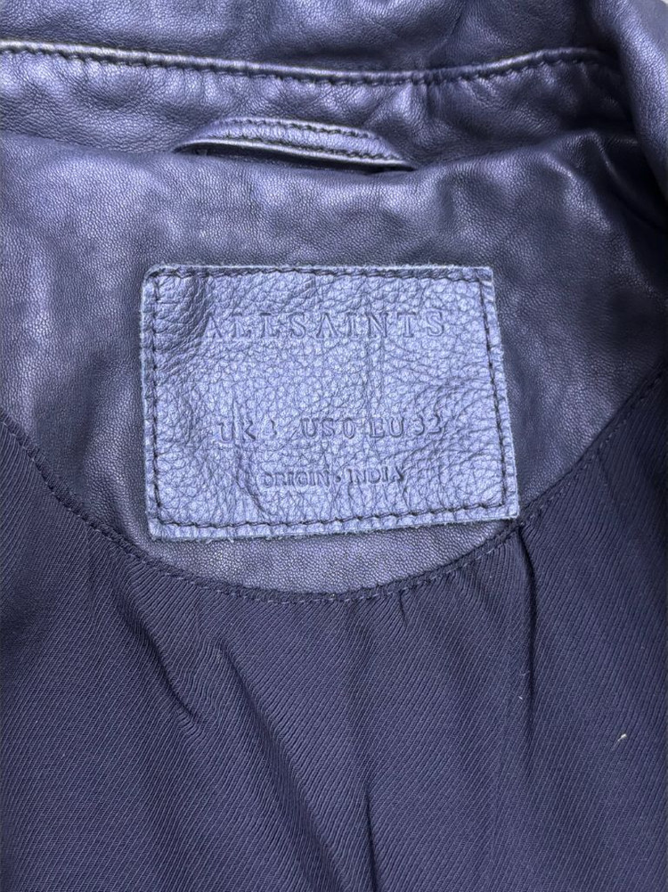 올세인츠 파핀 소가죽 바이커 라이더자켓 32 이미지