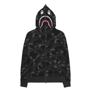 베이프 샤크 후드 집업 흑계L