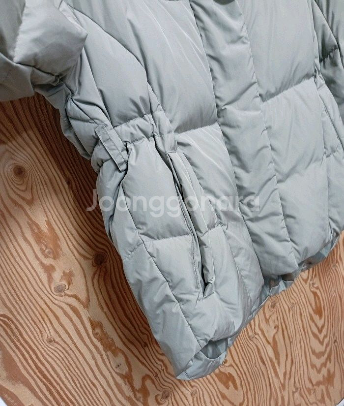 ab.f.z 천연폭스후드 덕다운 패딩 쟈켓--2