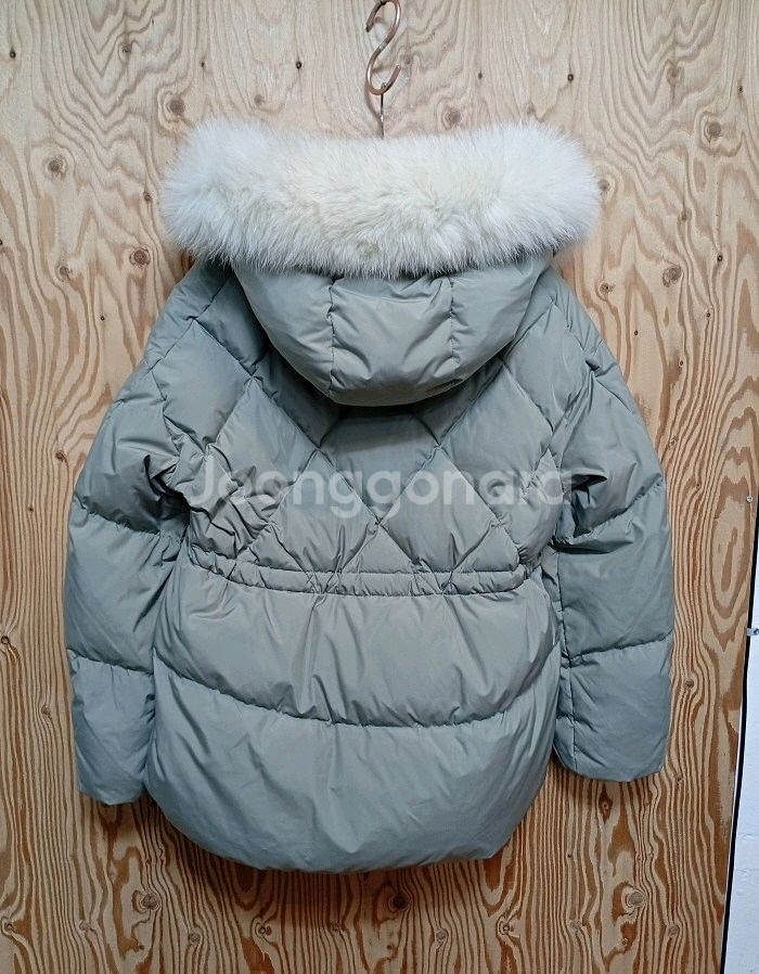 ab.f.z 천연폭스후드 덕다운 패딩 쟈켓--3