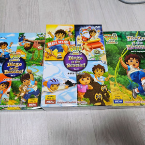 디에고 dvd 1,2,3집+디에고 리더스북 세이펜버전1단계 11권